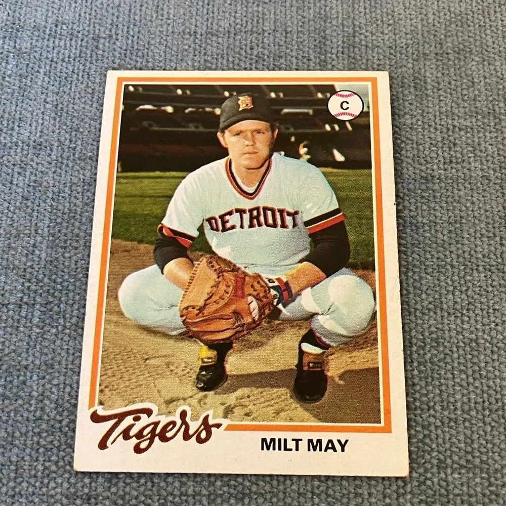 1978 Topps Detroit Tigers Baseball Card Trading Card
